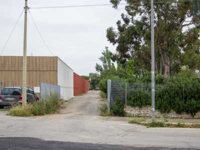 ...e per entrare bisogna percorrere un sentiero non segnalato